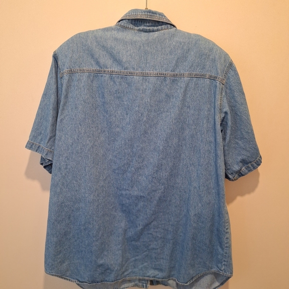 Vintage Denim Bedazzled Button Down - Picture 8 of 9